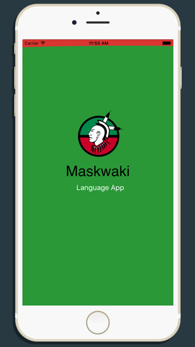 Emulate iPhone app Meskwaki Language App using MyAndroid