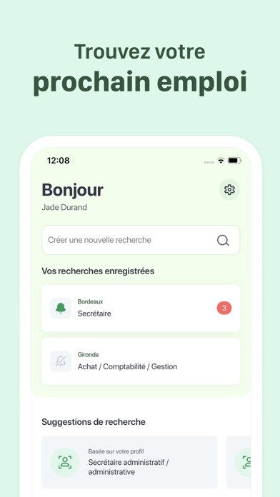 Emulate iPhone app Mes Offres - Pôle emploi using MyAndroid