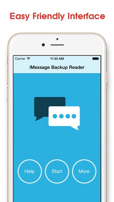 Emulate iPhone app Message Backup Reader using MyAndroid Emulate iPhone app Message Backup Reader using MyAndroid