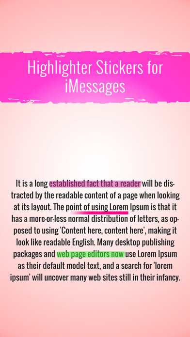 Emulate iPhone app Message Highlighter Stickers! using MyAndroid Emulate iPhone app Message Highlighter Stickers! using MyAndroid