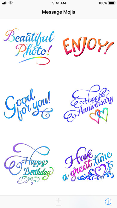 Emulate iPhone app Message Mojis using MyAndroid