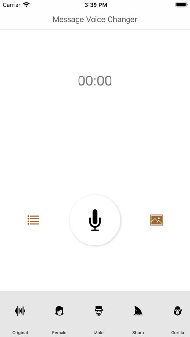 Emulate iPhone app Message Voice Changer using MyAndroid Emulate iPhone app Message Voice Changer using MyAndroid