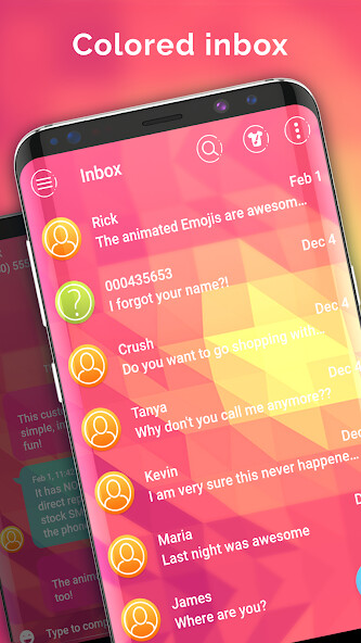 Run android online APK Messenger color changer from MyAndroid or emulate Messenger color changer using MyAndroid