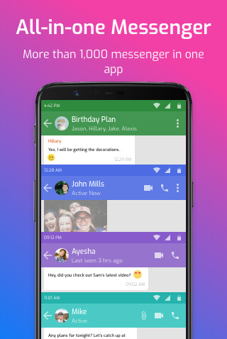 Run android online APK Messenger for Messages, Chat from MyAndroid or emulate Messenger for Messages, Chat using MyAndroid