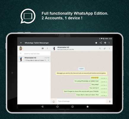 Emulate Android APK Messenger for WhatsApp (Free)