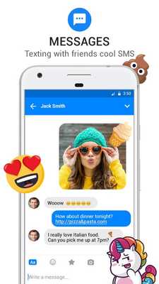 Emulate Android APK Messenger - Text Call Emulate Android APK Messenger - Text Call