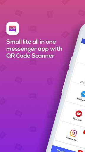 Run android online APK Messenger with Smart QR code scanner-  2 in 1 app from MyAndroid or emulate Messenger with Smart QR code scanner-  2 in 1 app using MyAndroid