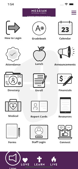 Emulate iPhone app Messiah Lutheran School App using MyAndroid Emulate iPhone app Messiah Lutheran School App using MyAndroid