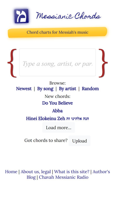 Emulate iPhone app Messianic Chords using MyAndroid Emulate iPhone app Messianic Chords using MyAndroid