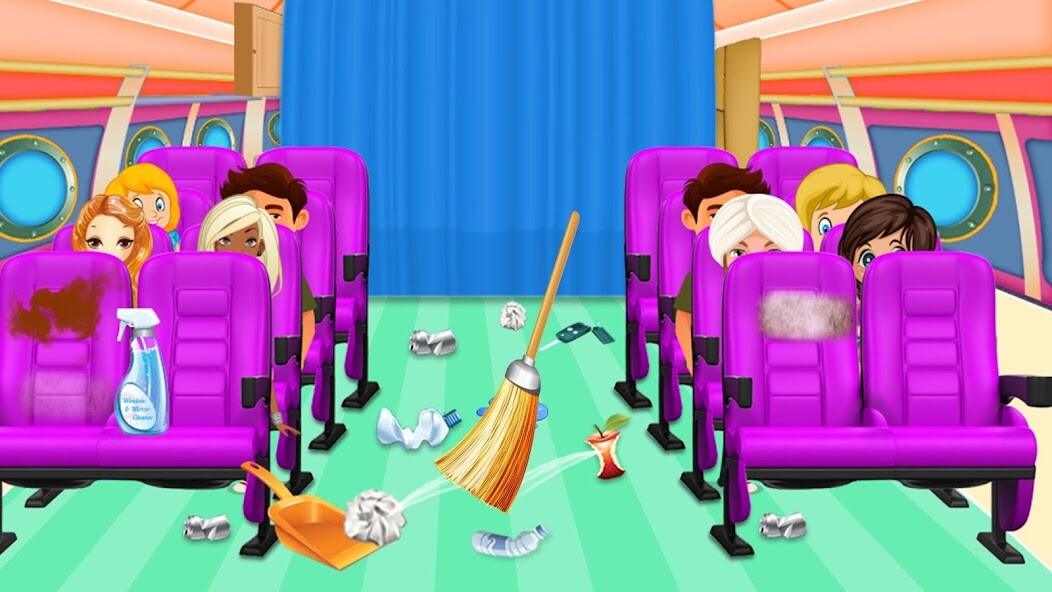 Run android online APK Messy Airplane Cleaning: Washing Dirty Plane from MyAndroid or emulate Messy Airplane Cleaning: Washing Dirty Plane using MyAndroid