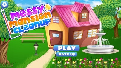 Emulate iPhone app Messy Mansion Cleanup using MyAndroid