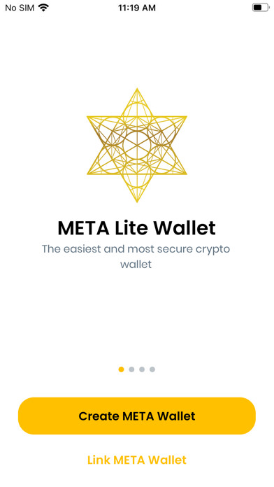 Emulate iPhone app META 1 Wallet using MyAndroid