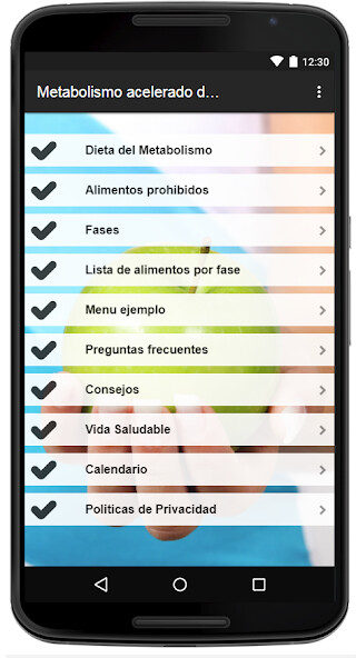Run android online APK Metabolismo acelerado from MyAndroid or emulate Metabolismo acelerado using MyAndroid