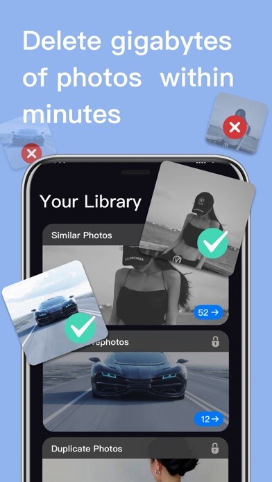 Emulate iPhone app Meta Cleaner - Clean Storage using MyAndroid
