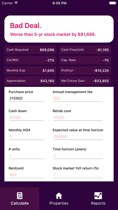 Emulate iPhone app Metadeal: Real Estate Analyzer using MyAndroid Emulate iPhone app Metadeal: Real Estate Analyzer using MyAndroid
