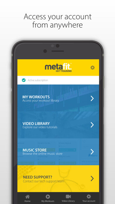Emulate iPhone app Metafit Training using MyAndroid Emulate iPhone app Metafit Training using MyAndroid