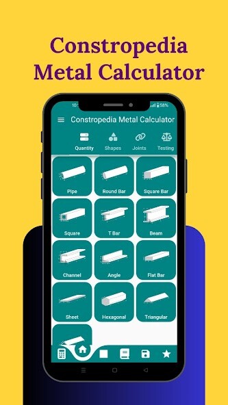 Run android online APK Metal Calculator All In One from MyAndroid or emulate Metal Calculator All In One using MyAndroid