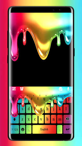 Run android online APK Metallic Drip Color Keyboard Theme from MyAndroid or emulate Metallic Drip Color Keyboard Theme using MyAndroid