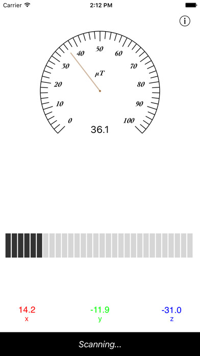 Emulate iPhone app Metal Sniffer Free - Metal Detector & Tesla Meter using MyAndroid Emulate iPhone app Metal Sniffer Free - Metal Detector & Tesla Meter using MyAndroid