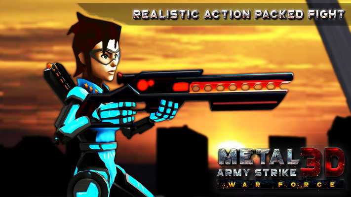 Emulate Android APK Metal Soldier Strike - Free Action Games 2019