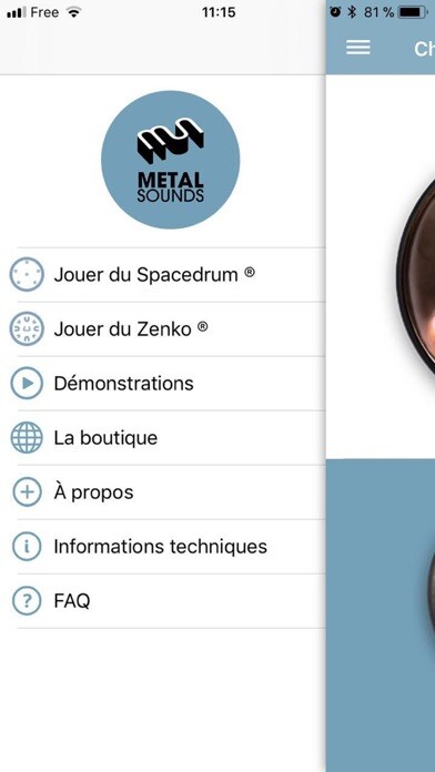 Emulate iPhone app Metal Sounds using MyAndroid