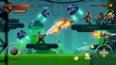 Emulate iPhone app Metal Squad: Shooting Game using MyAndroid