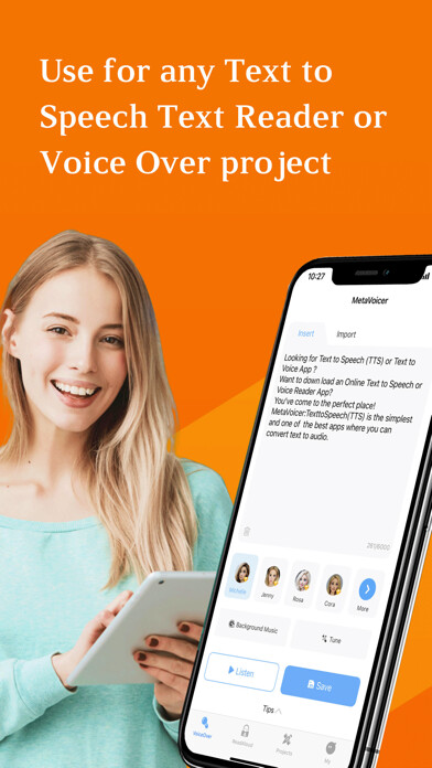 Run android online APK MetaVoicer - Text to Speech from MyAndroid or emulate MetaVoicer - Text to Speech using MyAndroid