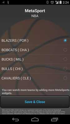 Emulate Android APK MetaWatch Manager