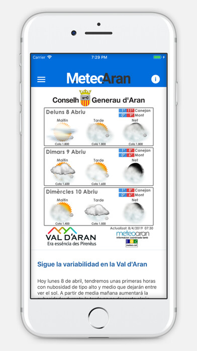 Run android online APK MeteoAran from MyAndroid or emulate MeteoAran using MyAndroid Run android online APK MeteoAran from MyAndroid or emulate MeteoAran using MyAndroid