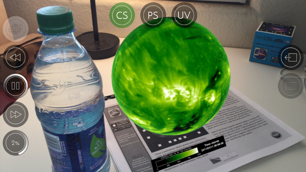 Emulate iPhone app Meteo AR using MyAndroid Emulate iPhone app Meteo AR using MyAndroid