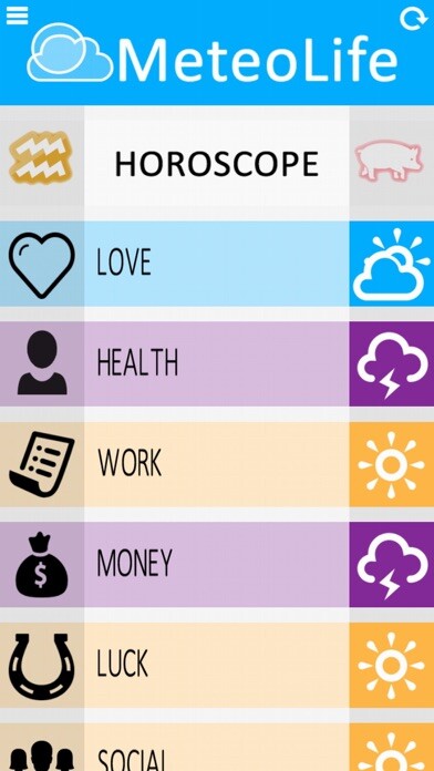 Emulate iPhone app MeteoLife using MyAndroid