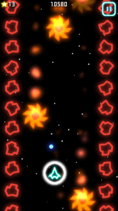 Emulate iPhone app Meteor Hit using MyAndroid