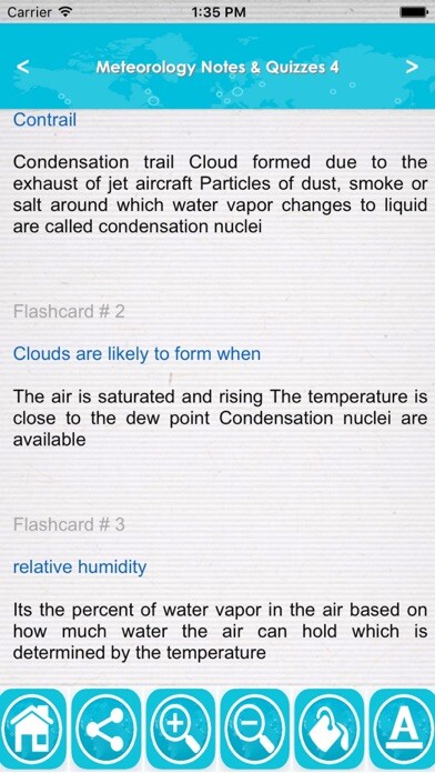 Emulate iPhone app Meteorology Exam Review : Q&A using MyAndroid Emulate iPhone app Meteorology Exam Review : Q&A using MyAndroid