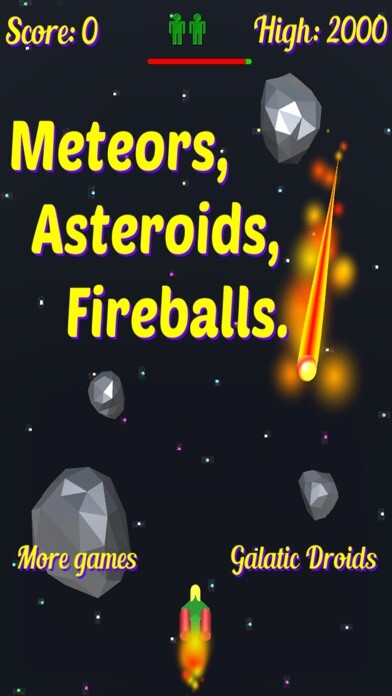 Emulate iPhone app Meteors, Asteroids, & Fireball using MyAndroid Emulate iPhone app Meteors, Asteroids, & Fireball using MyAndroid