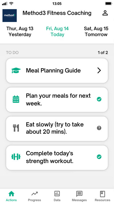 Emulate iPhone app Method3 Fitness Coaching using MyAndroid Emulate iPhone app Method3 Fitness Coaching using MyAndroid