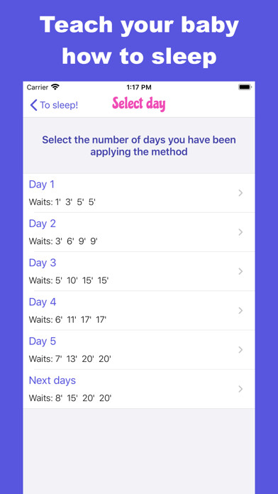 Emulate iPhone app Method sleep baby - Timer using MyAndroid Emulate iPhone app Method sleep baby - Timer using MyAndroid