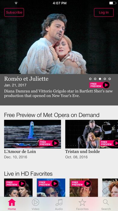 Emulate iPhone app Met Opera on Demand using MyAndroid Emulate iPhone app Met Opera on Demand using MyAndroid