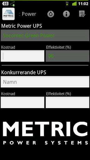 Emulate Android APK Metric Power