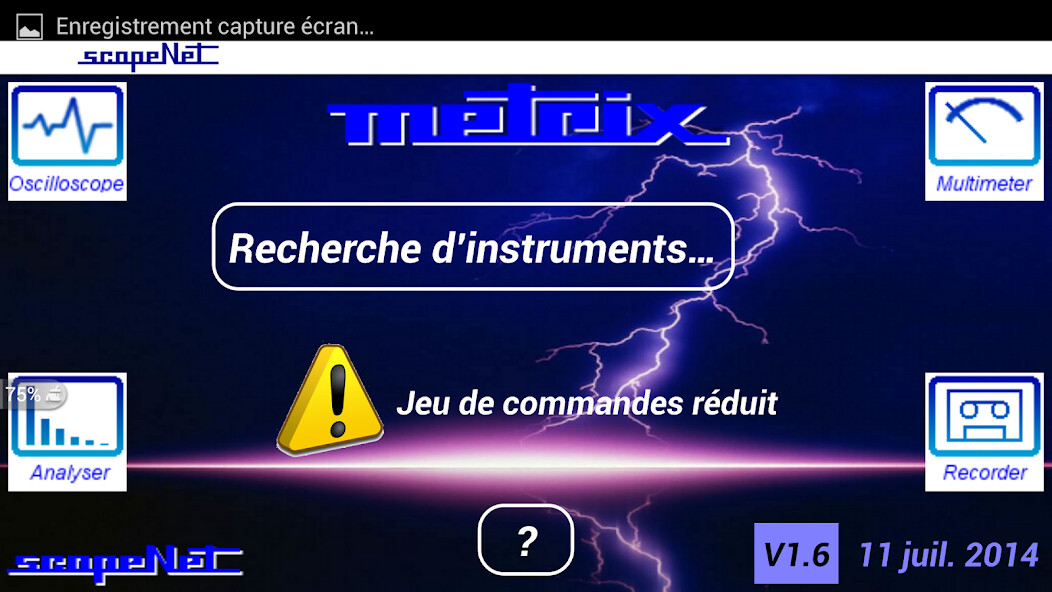 Run android online APK METRIX ScopeNet from MyAndroid or emulate METRIX ScopeNet using MyAndroid