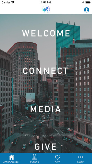 Emulate iPhone app metrochurch.tv using MyAndroid