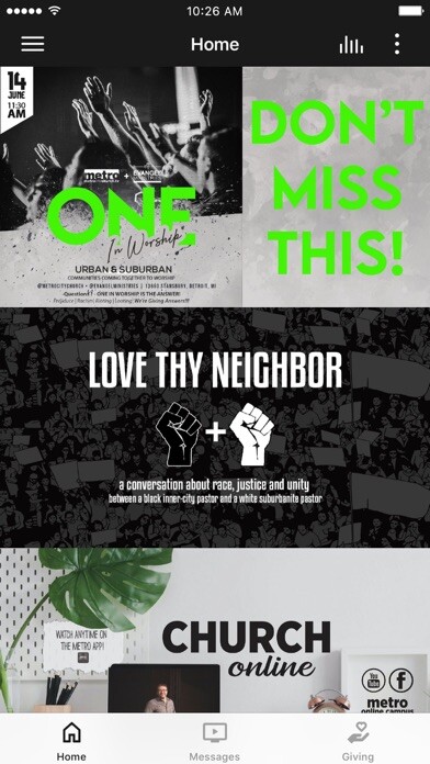 Emulate iPhone app metrocitychurch.tv using MyAndroid Emulate iPhone app metrocitychurch.tv using MyAndroid