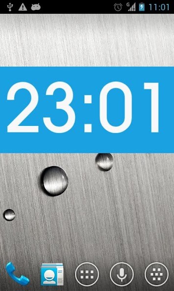 Run android online APK Metro clock uccw skin from MyAndroid or emulate Metro clock uccw skin using MyAndroid
