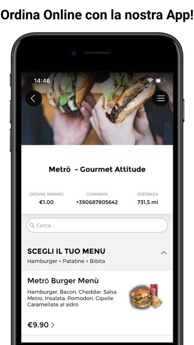 Emulate iPhone app Metro - Gourmet Attitude using MyAndroid