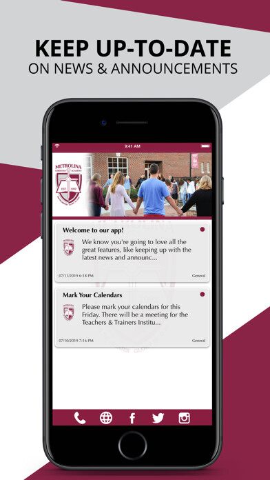 Run android online APK Metrolina Christian Academy from MyAndroid or emulate Metrolina Christian Academy using MyAndroid