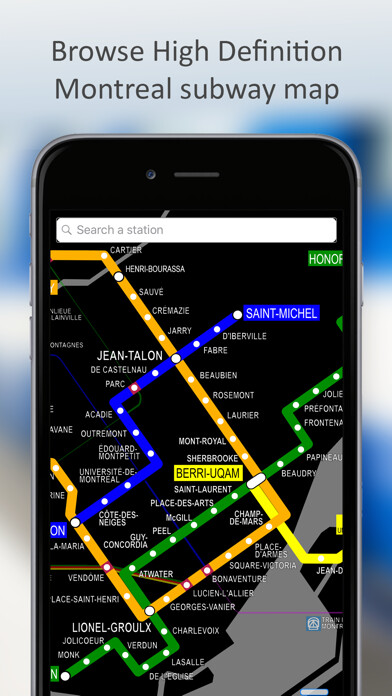 Emulate iPhone app MetroMap Montreal STM Network using MyAndroid Emulate iPhone app MetroMap Montreal STM Network using MyAndroid