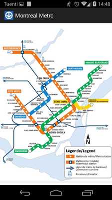 Emulate Android APK Metro Montreal Emulate Android APK Metro Montreal
