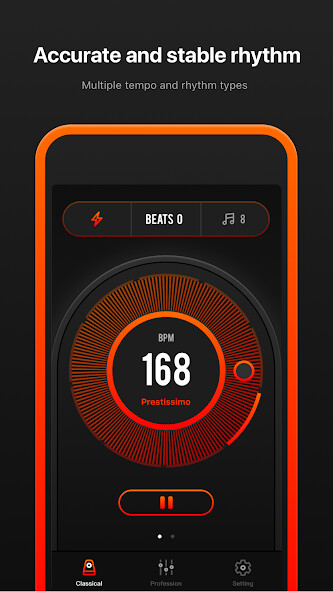 Run android online APK Metronome-Guitar Metronome from MyAndroid or emulate Metronome-Guitar Metronome using MyAndroid