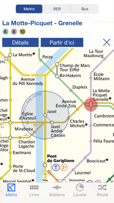 Emulate iPhone app Metro Paris Subway using MyAndroid Emulate iPhone app Metro Paris Subway using MyAndroid