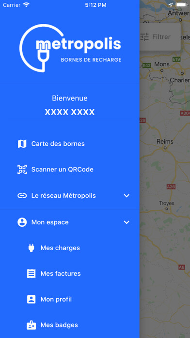 Emulate iPhone app Metropolis recharge using MyAndroid
