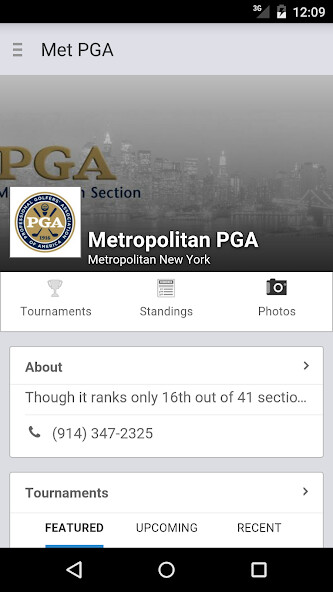 Emulate iPhone app Metropolitan PGA using MyAndroid Emulate iPhone app Metropolitan PGA using MyAndroid